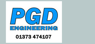 PGD ENgineering logo and 01373474107