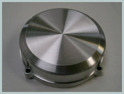 aluminium cnc machined maico ignition cover