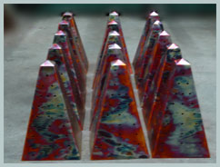 copper fabricated cones
