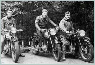 1950s vintage motorcycles velocette and norton